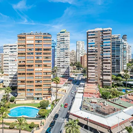 アパートホテル Les Dunes Centro Levante ベニドルム